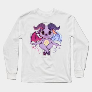 Kawaii Baphomet Long Sleeve T-Shirt